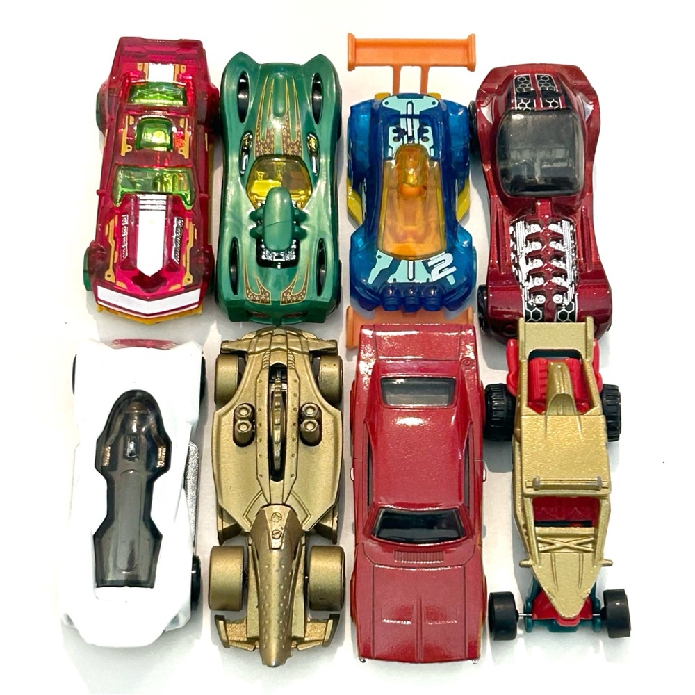 Hot Wheels Diecast Toy Car Lot Sports Race Cars X-Raycers Dodge Charger Mattel